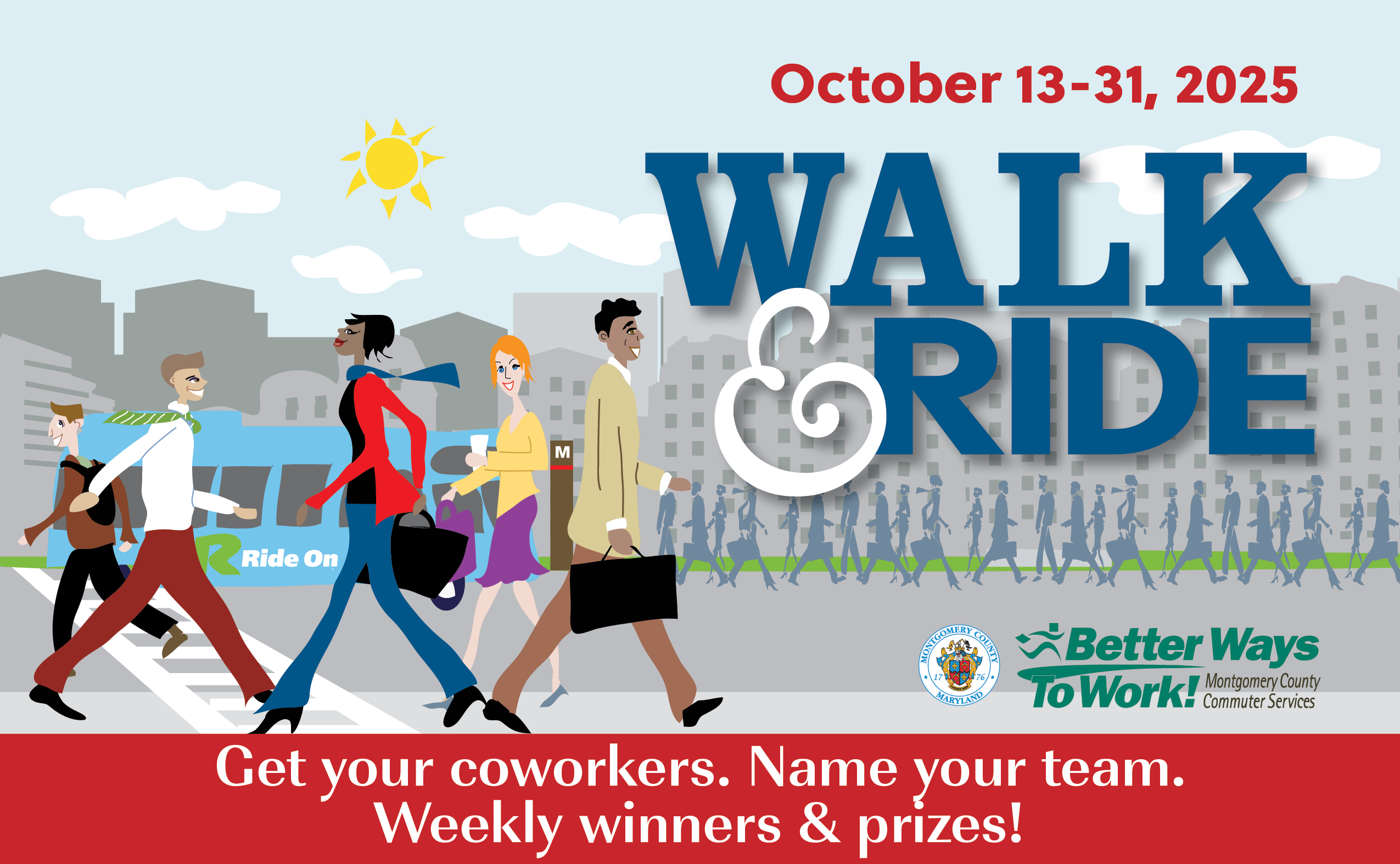 Walk & Ride 2025 banner